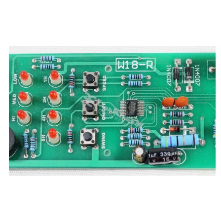 Bộ vi mạch điều khiển từ xa lắp cho quạt cây, mạch quạt cây Mitsubisi W18-R