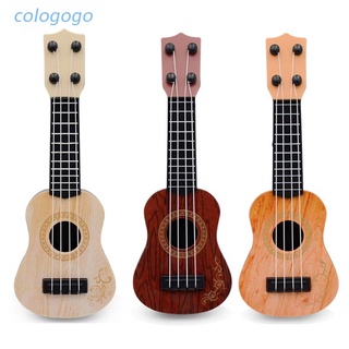 Đàn guitar đồ chơi mini bằng gỗ màu sắc xinh xắn thích hợp cho bé mang tính giáo dục từ sớm