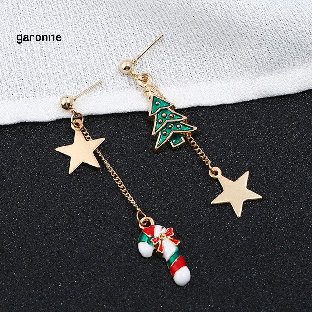 Khuyên tai nữ hình cây thông giáng sinh thời trang