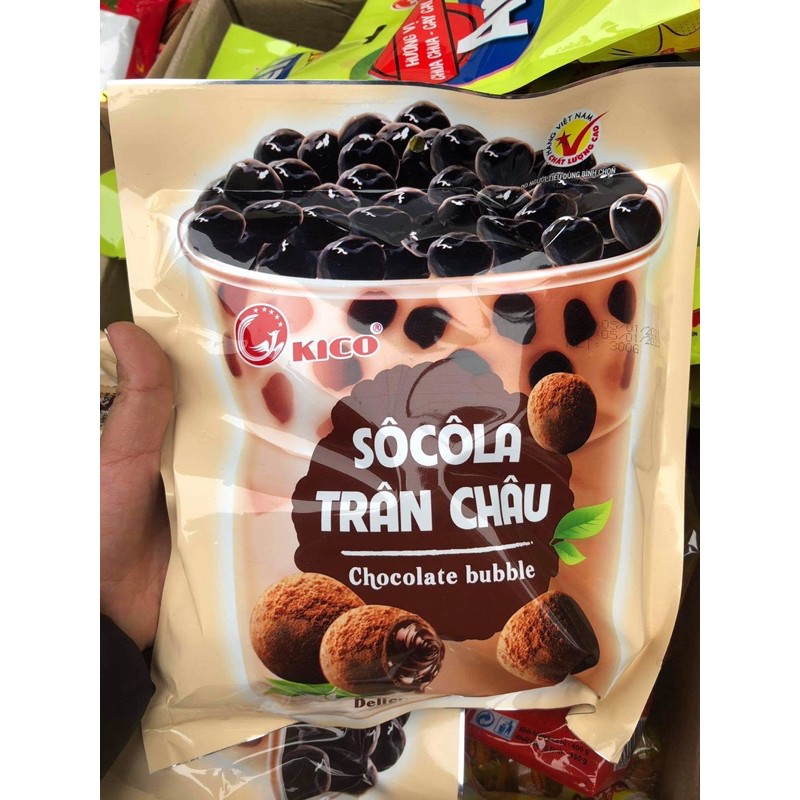 Kẹo socola trân châu kico gói 300gr