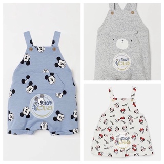 Quần yếm đùi in hình Mickey bé trai bé gái SHOP CUA 32 chất cotton da cá siêu mềm, Quần Yếm Váy yếm cho Bé Trai Bé Gái