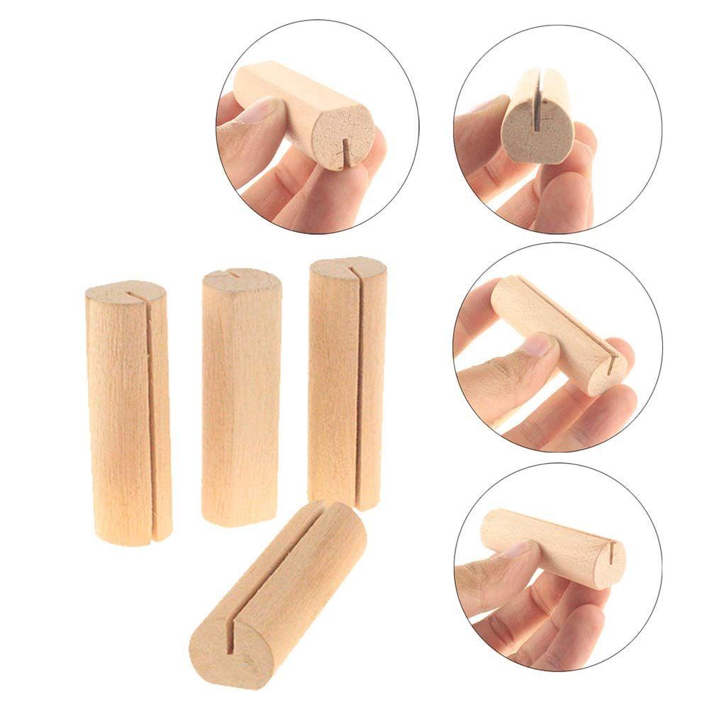 Giá Đỡ Biển Tên Bằng Gỗ Malcom Để Bàn Trang Trí Tiệc Cưới / Sinh Nhật