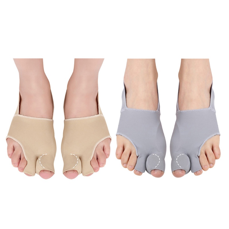1 Cặp Dụng Cụ Chỉnh Hình Ngón Chân Cái Thoáng Khí Thoải Mái Cho Người Lớn