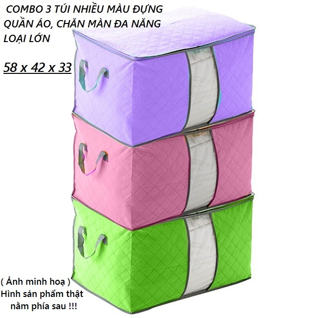 Túi đựng quần áo, chăn màn