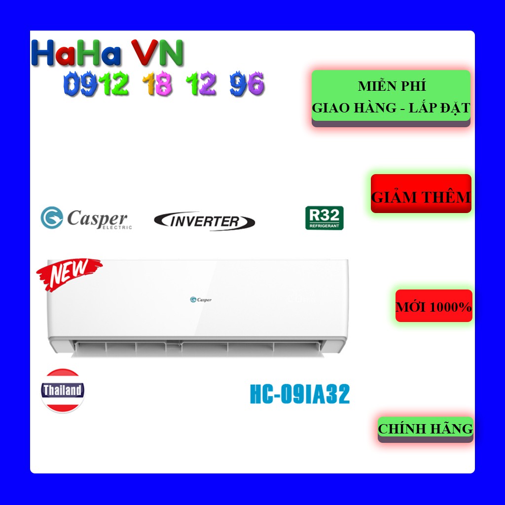 Máy Lạnh Casper HC-09IA32 1Hp Inverter | CAPSER HC09IA32