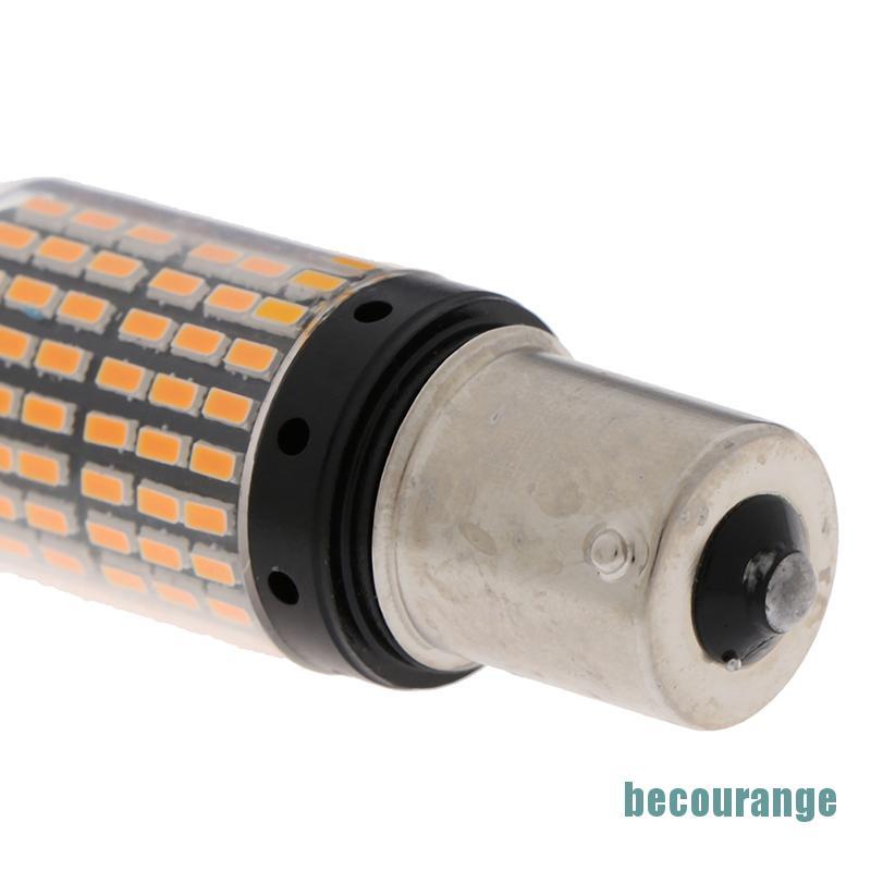 1 Đèn Led Vàng 1156 1095 1141 P21W Ba15S 7506 Led 3014 Chất Lượng Cao