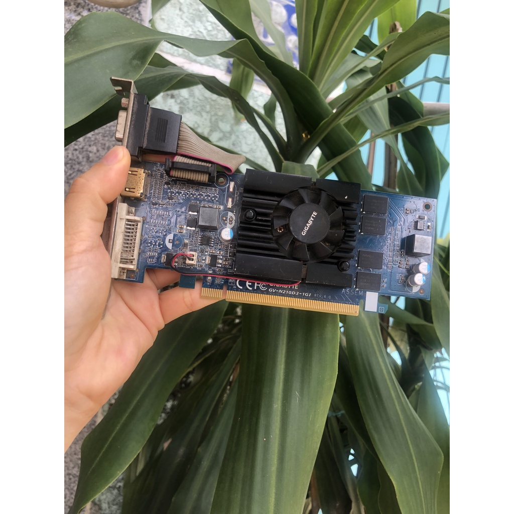 Card màn hình N210-1G Gigabyte, Asus chính hãng. Hàng đã sử dụng, BH 1 tháng.