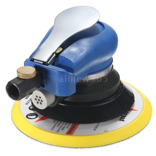 Máy chà nhám quỹ đạo ngẫu nhiên không khí 6 inch độ rung thấp kích thước 150 * 120mm kèm phụ kiện
