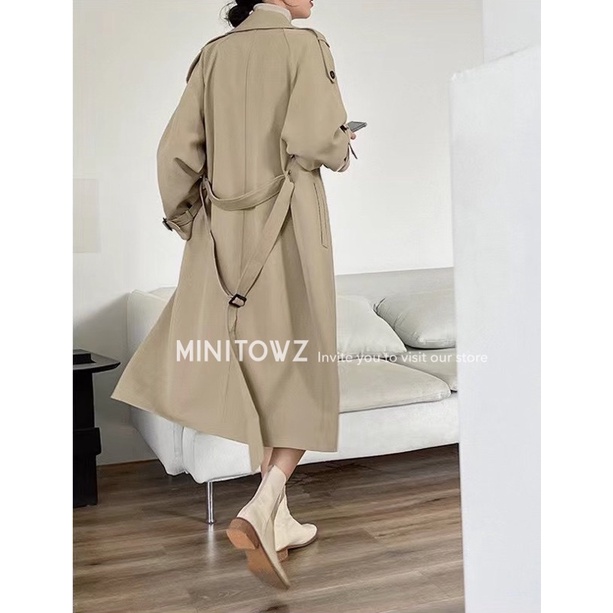 Trendcoat dáng dài