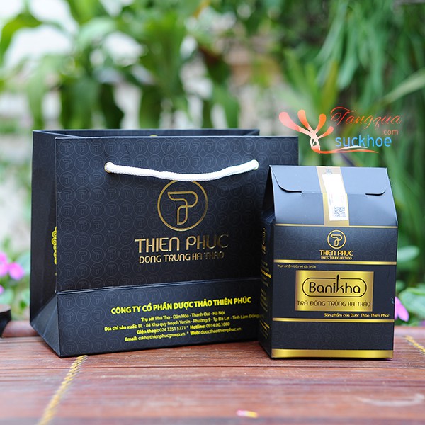 [Chính hãng] Trà đông trùng hạ thảo Banikha Thiên Phúc 20 gói | BigBuy360 - bigbuy360.vn