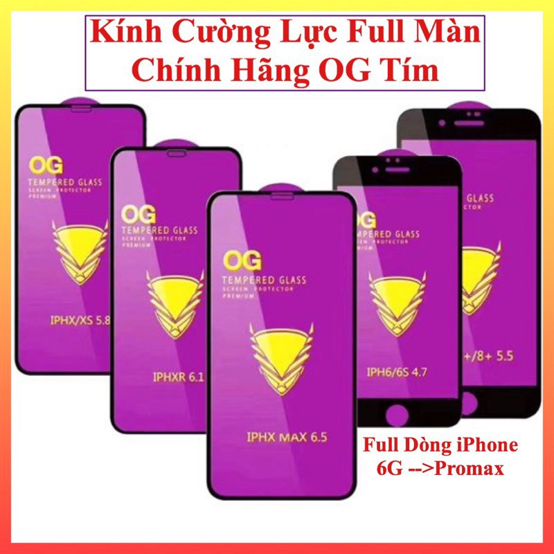 Kính Cường Lực SamSung Full Màn OG A01 Core,A6,A7 2018,A8,A9,A10,A10S,A11,A20,A20s,A21S,A30,A31,A50,A51,A70,A71,M51