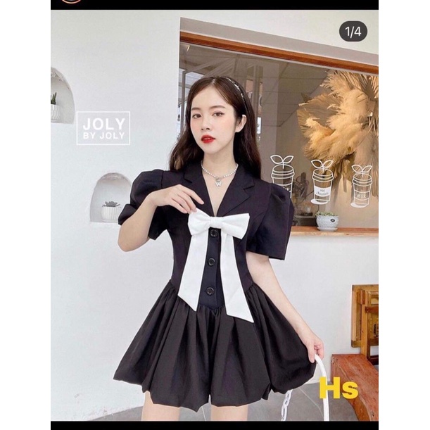 [MẪU MỚI LẠ] VÁY, ĐẦM CỔ VEST KÈM NƠ GẤU BỒNG PHONG CÁCH CỔ ĐIỂN KẾT HỢP HIỆN ĐẠI ĐI CHƠI, DỰ TIỆC, LIÊN HOAN SIÊU HOT P