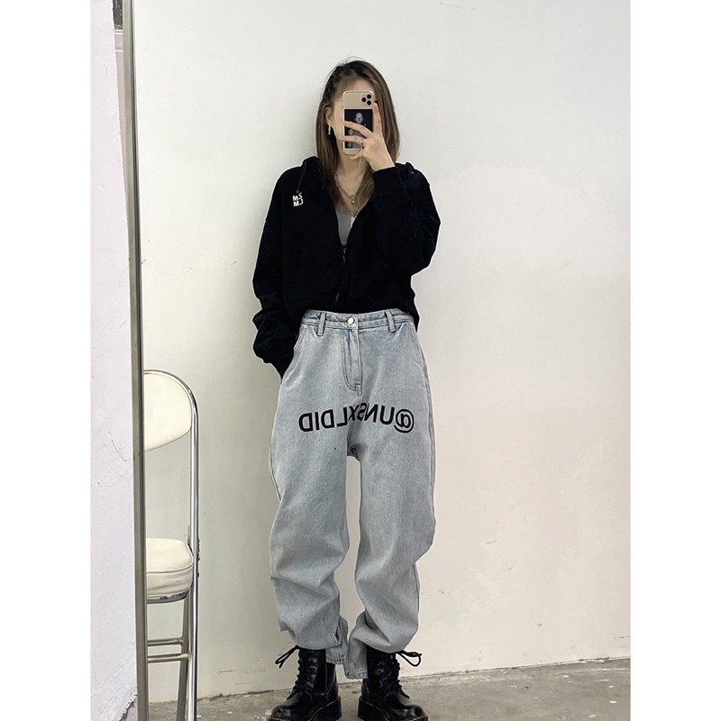 QUẦN BAGGY ỐNG RỘNG @ ( hình chụp thật )