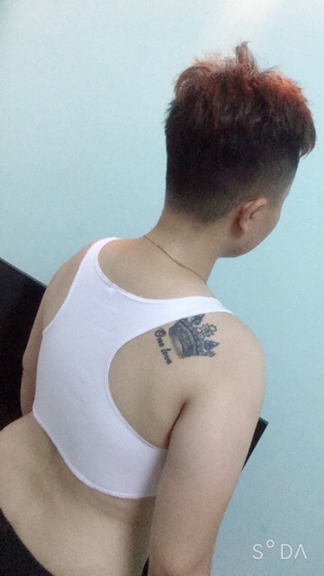 Áo Nịt Ngực TOMBOY - Ngắn Không Viền