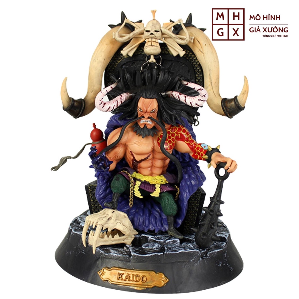 Mô hình One Piece Kaido 1 trong tứ hoàng cao 23cm + phụ kiện đi kèm , figure one piece , mô hình giá xưởng