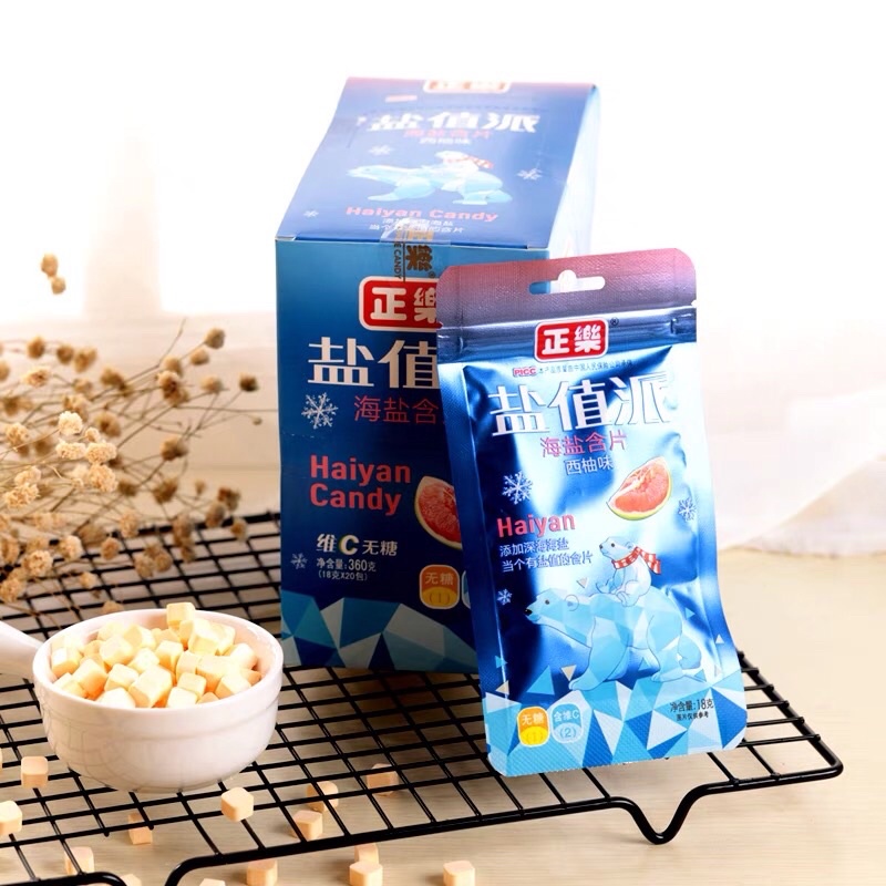 Kẹo Vitamin C Không đường ,thơm mát ,vị trái cây