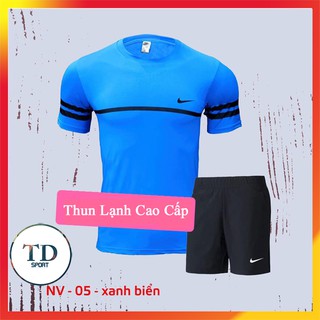 Đồ Bộ Thể Thao Nam Thời Trang Tập Gym Mặc Nhà Đẹp Chất Thun Lạnh Mềm Mịn