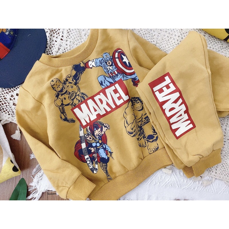 Bộ nỉ HM Marvel dư xịn bé trai
