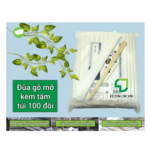Đũa tre-xiên tre tiện dụng