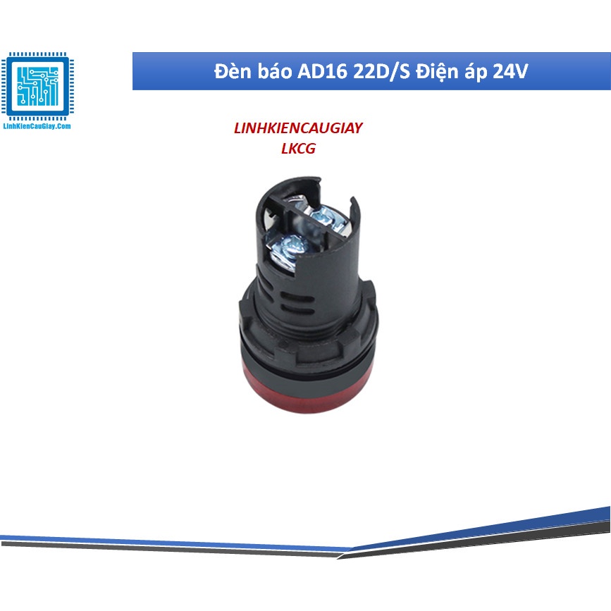Đèn báo AD16 22D/S Điện áp 24V