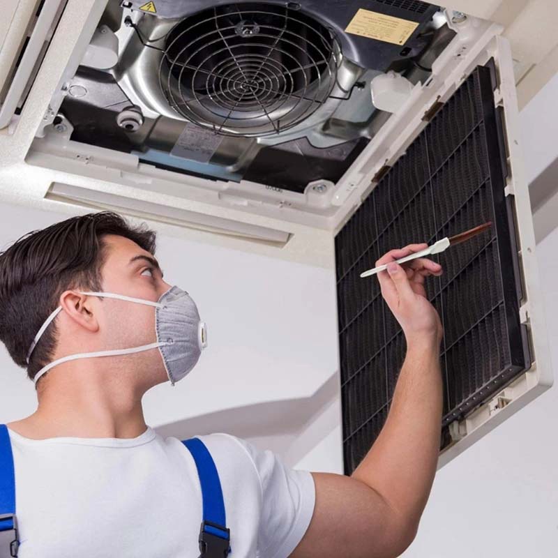 Bàn chải vệ sinh máy lạnh bằng thép không gỉ