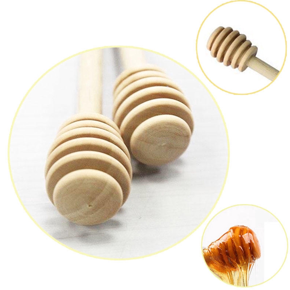 Muỗng Gỗ Múc Mật Ong Chuyên Dụng