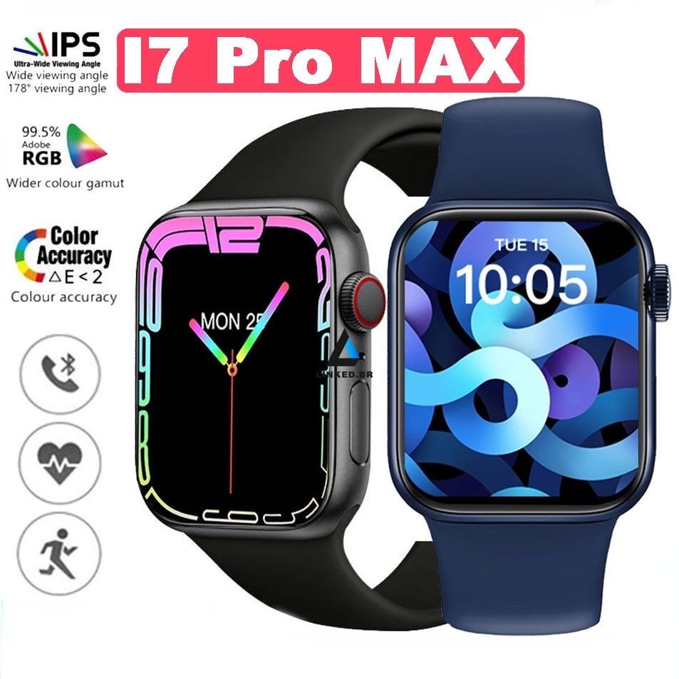 Đồng Hồ Thông Minh Đa Năng Theo Dõi Tình Trạng Sức Khỏe IWO 14 Series 7 7 i7 Pro Max PK X8 W37