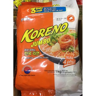 Mì Koreno Jumbo túi lẻ 10gói