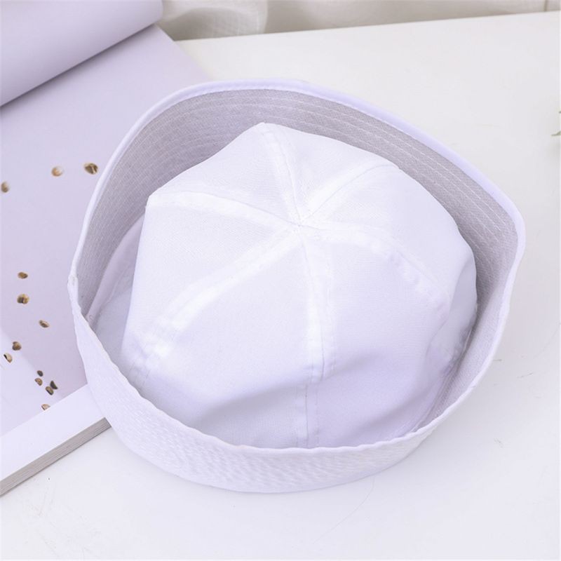 Nón Thủy Thủ Màu Trắng Xinh Xắn Dùng Để Hóa Trang