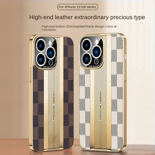 Ốp Điện Thoại Da Cao Cấp Chống Sốc Cho iPhone 14 Pro Max 14Plus