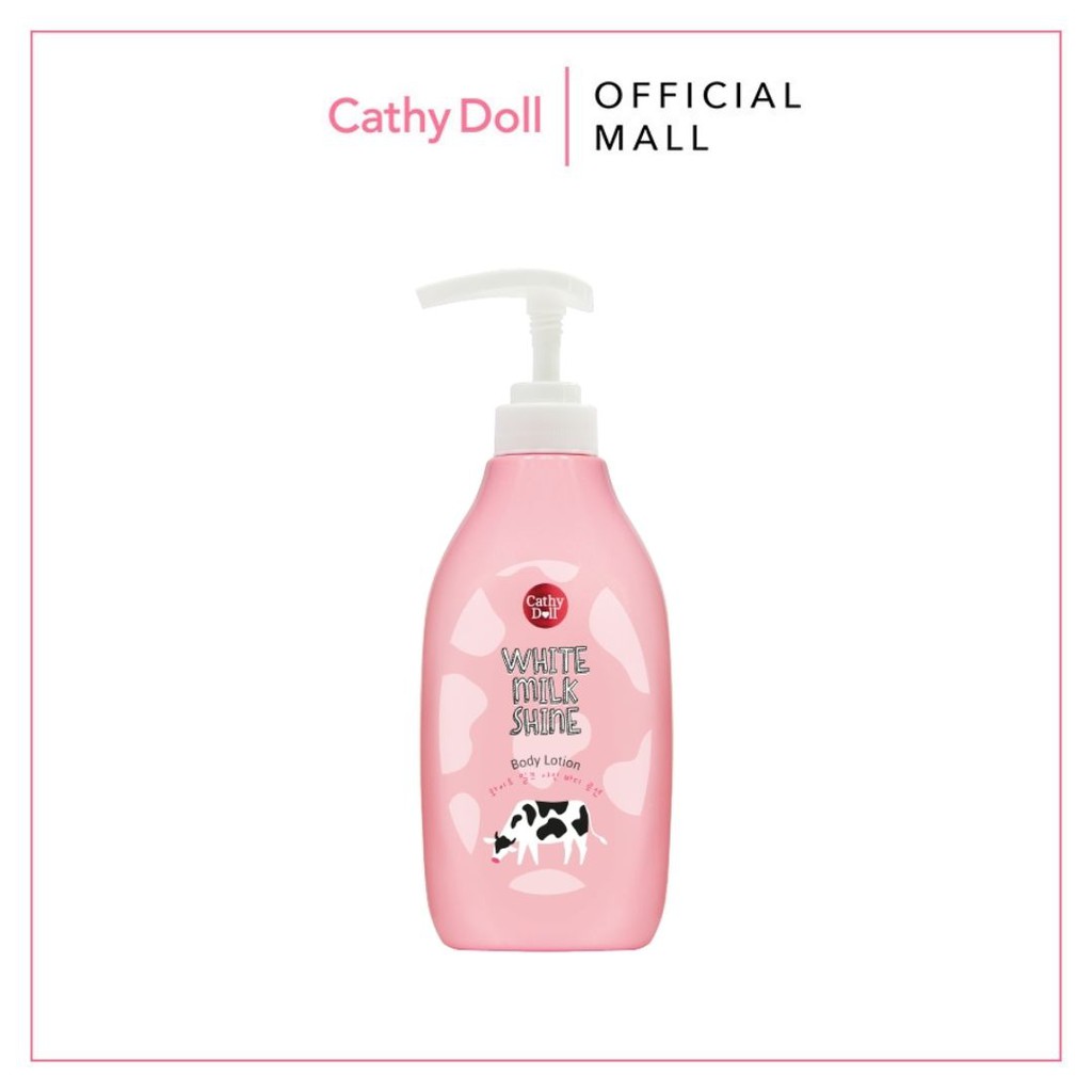 Sữa Dưỡng Thể Sữa Bò Cathy Doll White Milk Shine Body Lotion 450ml