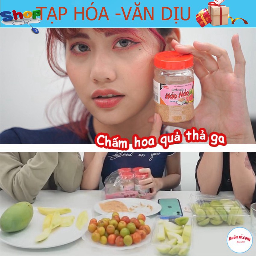 Muối Hảo Hảo Chấm Hoa quả, thức ăn Chính Hãng - hũ 120gr