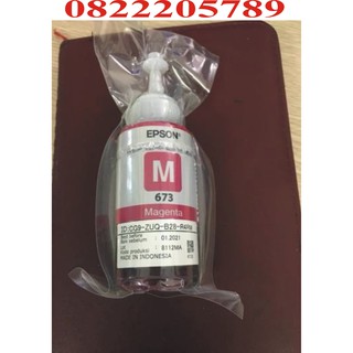 Mực in màu Đỏ (M) cho máy in Epson L805,L1800,L850,L800 mã 673