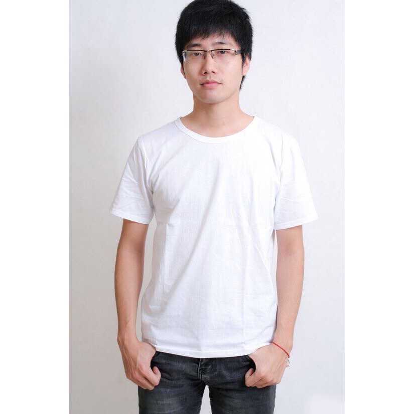 Aó đông xuân nam màu trắng.