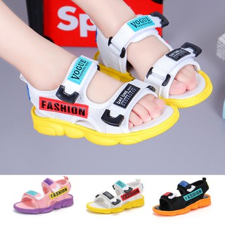 Sandal đi học cho bé trai và bé gái dép quai hậu trẻ em đế mềm êm chân