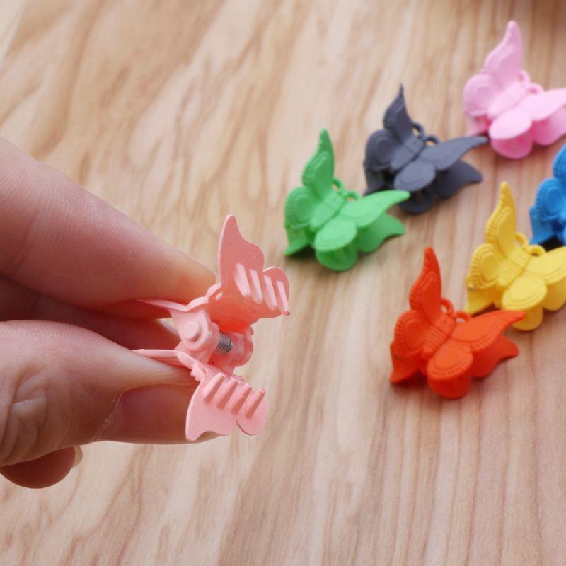 20 kẹp tóc hình bướm mini nhiều màu