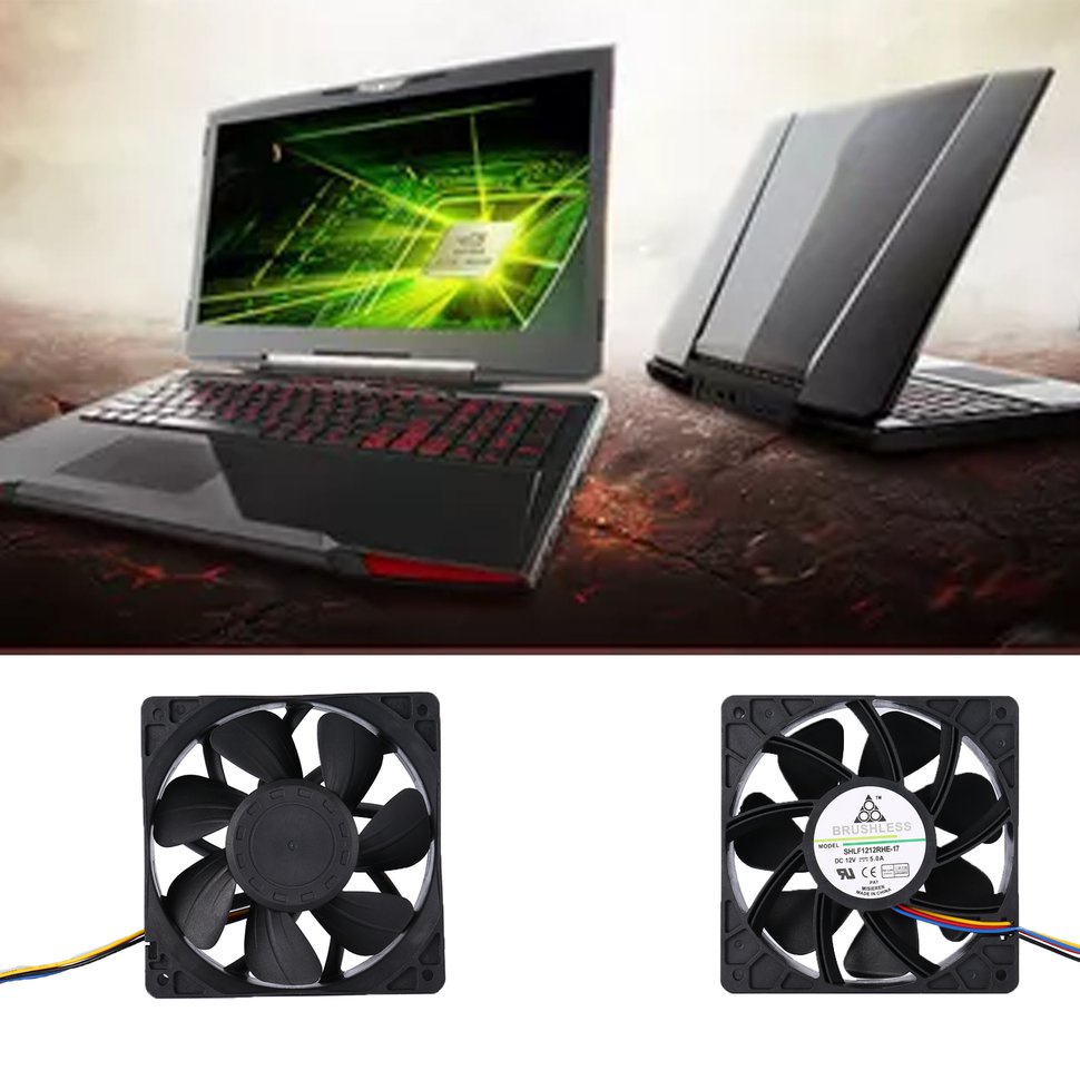 【SUN】7500RPM DC12V 5.0A Brushless Miner Cooling Fan For Antminer Bitmain S7 S9