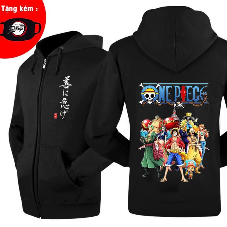 Mẫu Áo Khoác Team One Piece cực chất giá tân xưởng