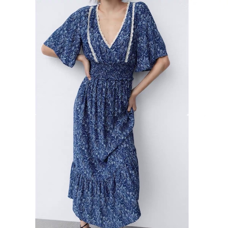 ĐẦM MAXI ZARA TQXK