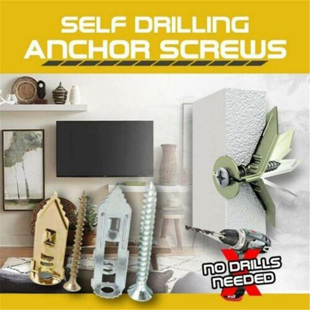 PISTA Set 10 Đinh Vít Cố Định Tường Chuyên Dụng