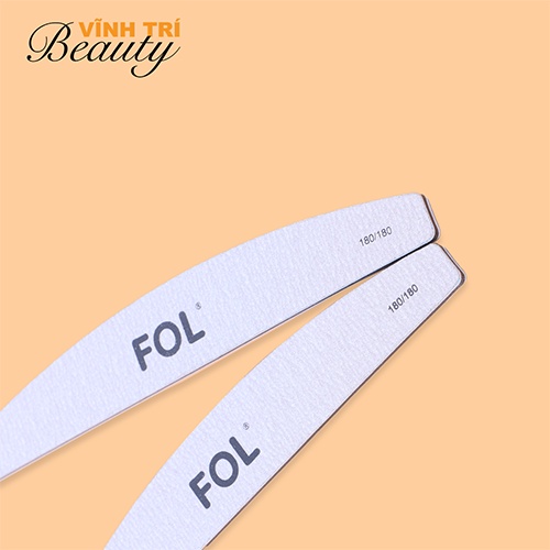 Dũa Móng Bột Xám Fol 150/150, 180/180