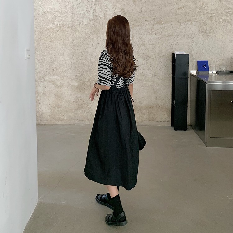 Đầm Yếm Dáng Dài Thoáng Khí Phong Cách Nhật Bản Thời Trang Mùa Hè Dành Cho Nữ 2021