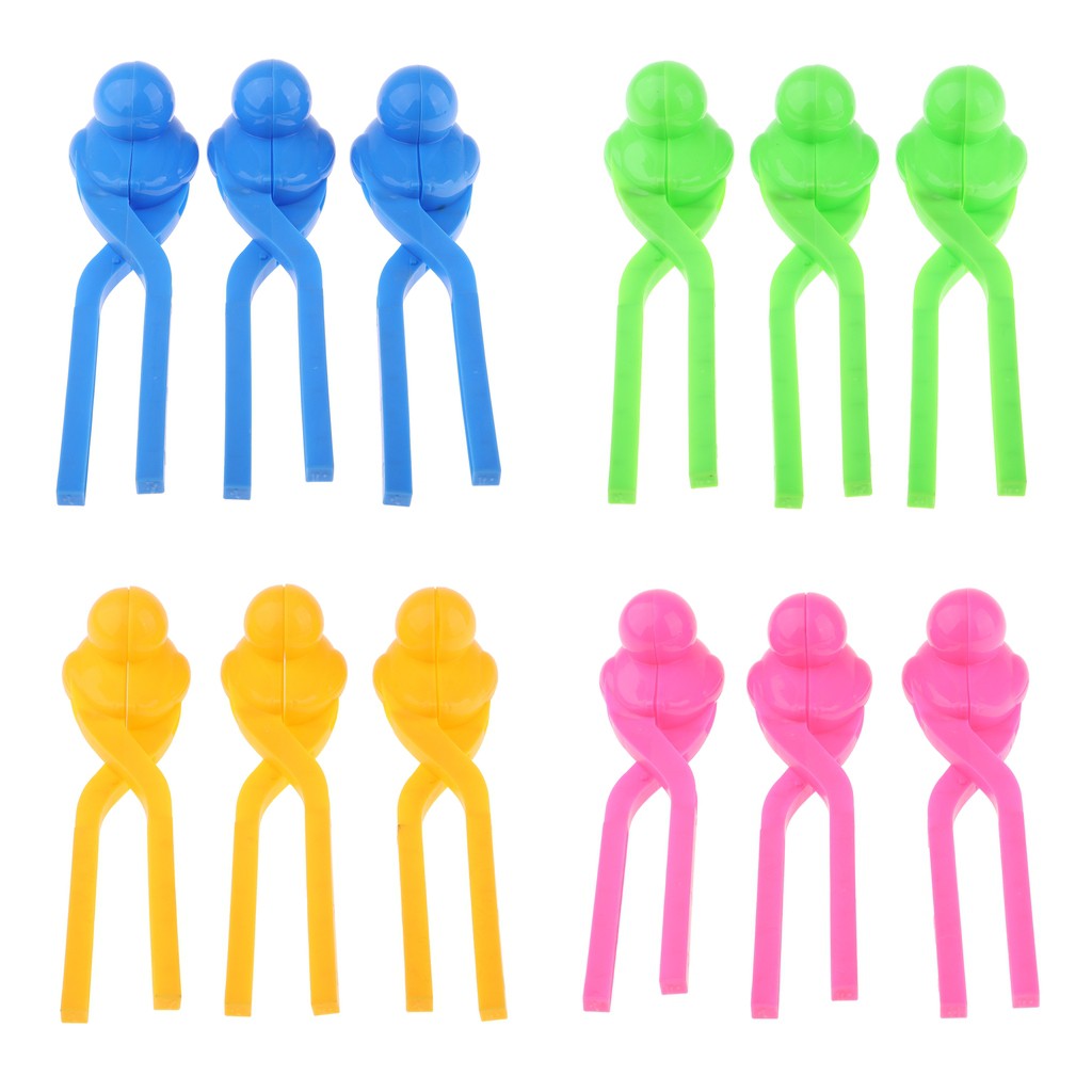 Kẹp Bóng Tuyết 61 3 Trong 1 Có Tay Cầm Bằng Nhựa Dày Dặn Dành Cho Bé Trai