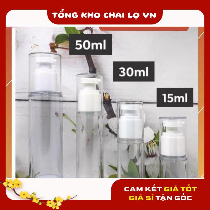 Chai Chiết Mĩ Phẩm ❤ SIÊU RẺ ❤ Chai nhựa xịt giọt hút chân không 100ml chiết mỹ phẩm , phụ kiện du lịch