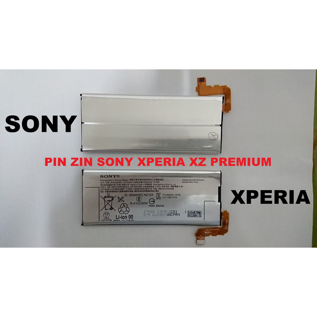 [PIN ZIN CHÍNH HÃNG SONY XPERIA XZ PREMIUM-G8142]