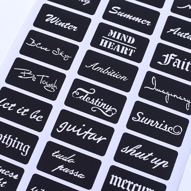 KHUÔN HENNA DECAL MÃ E ( part 2)