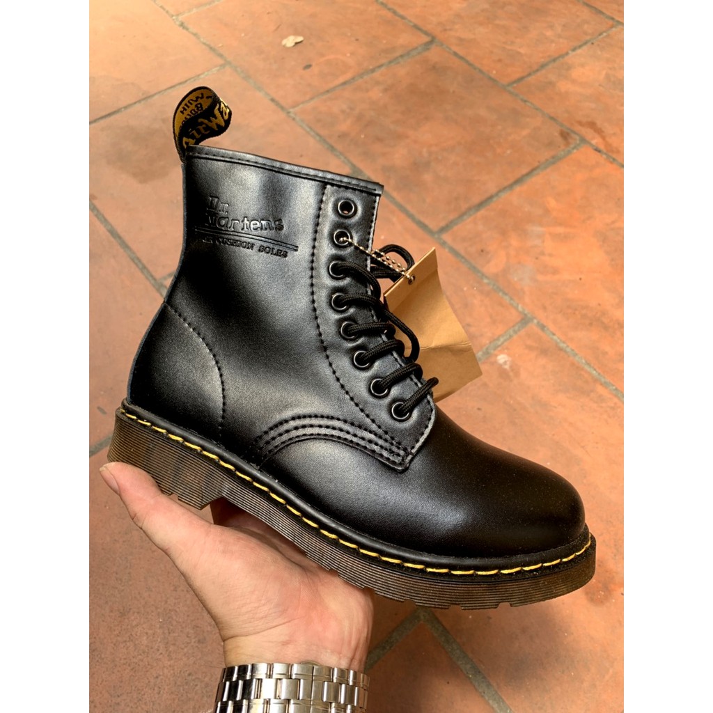 [Full Box]+[1:1]Giày Dr Marten Cổ Cao Da Bò Mềm Cao Cấp - Xước store