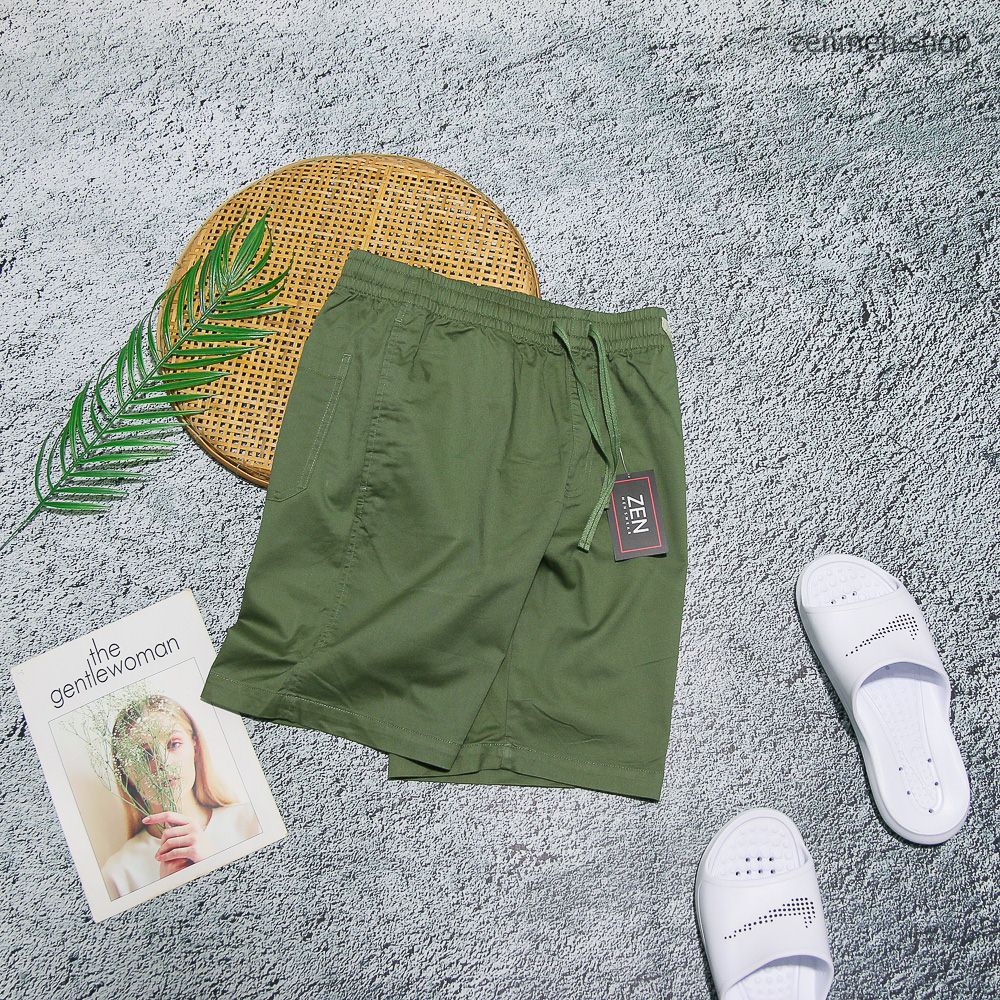 Quần Short Kaki Nam U.N.I Easy Strech Xuất Dư Xịn