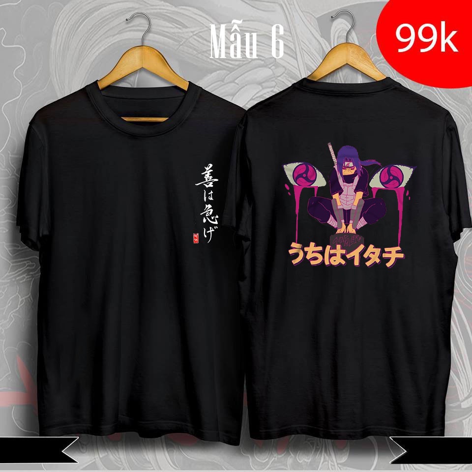 [SIÊU PHẨM] Áo Itachi Sasuke Uchiha - áo thun in hình Naruto được yêu thích, giá rẻ | BigBuy360 - bigbuy360.vn