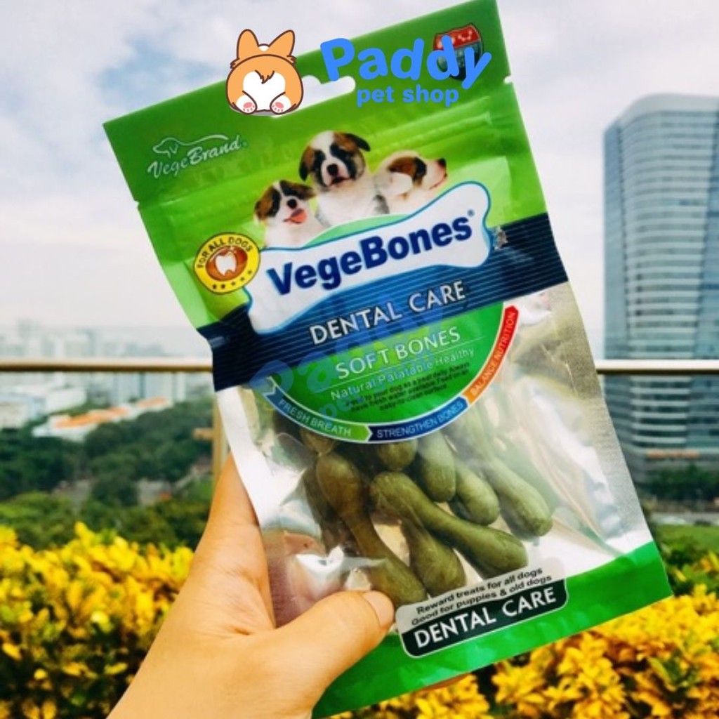 Xương Thưởng Mềm Softbone Vegebrand Snack Cho Chó 60g